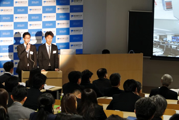 イッツコムch「地元おかえり！」において東京都市大学で行われた「東急グループインターンシップ成果発表会」が紹介されました