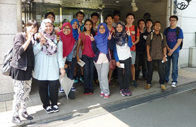 東京都市大学にマレーシア工科大学マレーシア日本国際工科院の学生10名を招聘　「さくらサイエンスプラン」