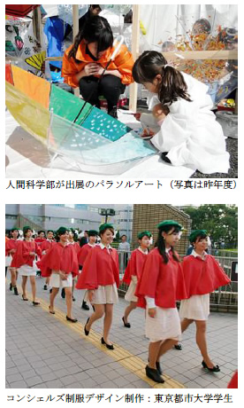東京都市大学の学生が発案した「しんゆりマルシェ」